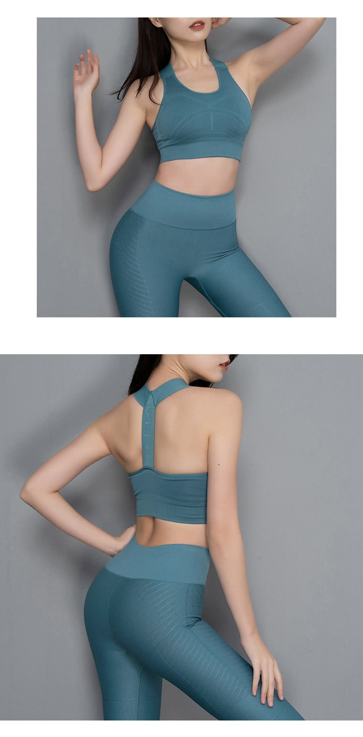 Women Sport Suit Gym Yoga Sets