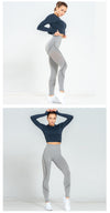 Women Hollow Seamless Gym Pants