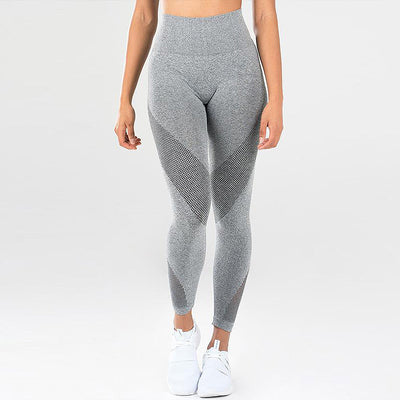 Women Seamless Leggings+ Racerback Bra