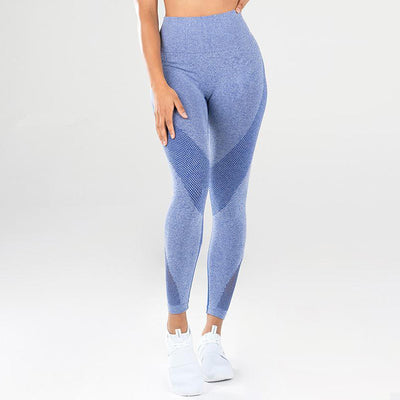 Women Seamless Leggings+ Racerback Bra