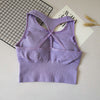 Crop Vest Seamless Sports Bra