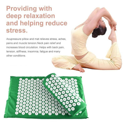 Spike Acupressure Massage Yoga Mat