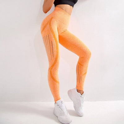 Women Hollow Seamless Gym Pants