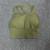 Crop Vest Seamless Sports Bra