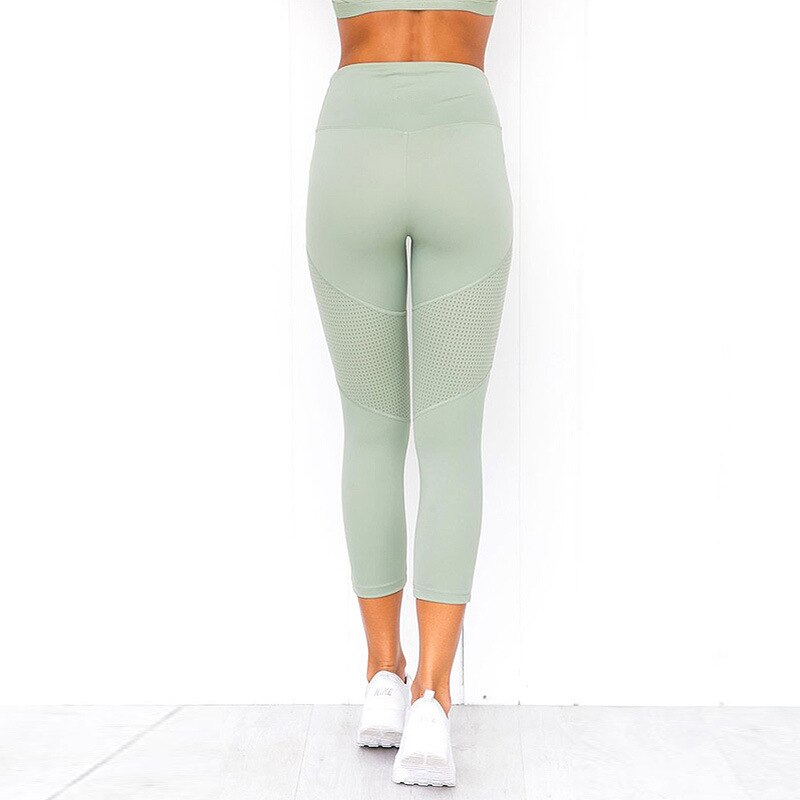 Workout Women Green Yoga Set