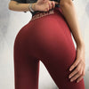 Letter Seamless Flex Women Pants