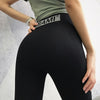 Letter Seamless Flex Women Pants