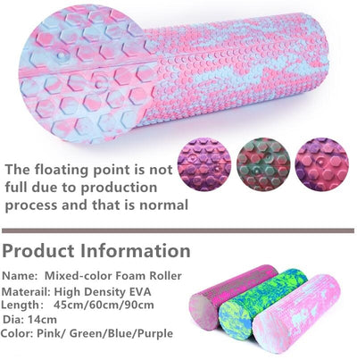 Iridescent Cloud Foam Pilates Roller