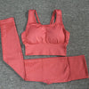 Leggings Padded Push-up Strappy Sports Bra