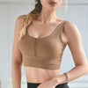 Women's Backless Fitness Solid Bra